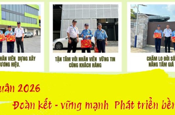 Công Ty TNHH Dịch Vụ Bảo Vệ An Ninh Việt Tổ Chức Thăm Hỏi, Trao Quà Tết Nguyên Đán 2026 Cho Nhân Viên.